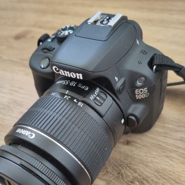 Canon Kamera EOS100D inkl. Objektiv 18-55