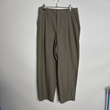 Pantaloni dritti MNG verde oliva