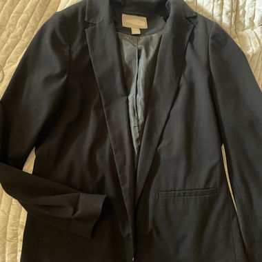 Black blazer jacket