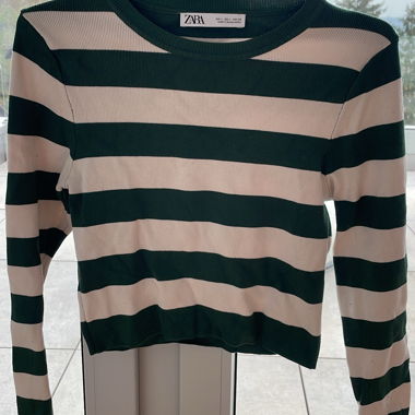 Zara cropped longsleeve
