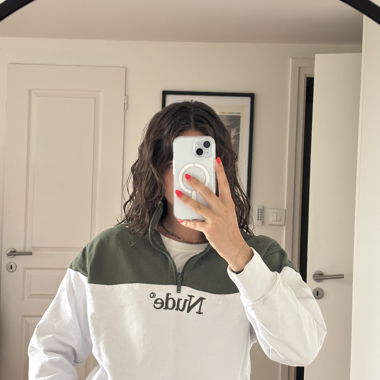 Sweat à demi-zip Nude
