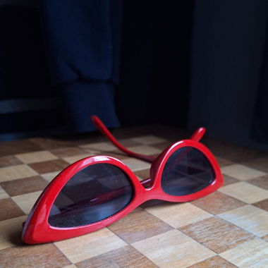 cherry red accessory sunglasses🍒