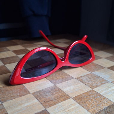 cherry red accessory sunglasses🍒