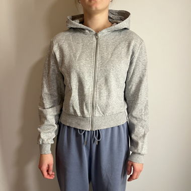Zip Up Hoddie Cropped