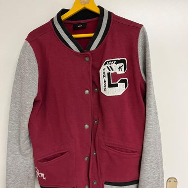 Veste sweat rouge Taille S