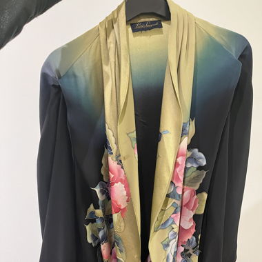 Stunning & elegant silk blouse Luisa Spagnolo