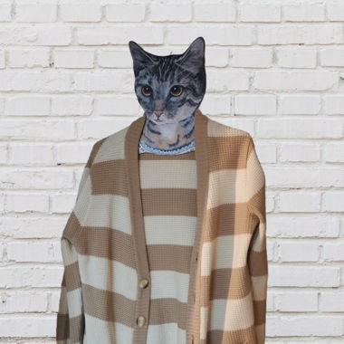Vintage Strickjacke