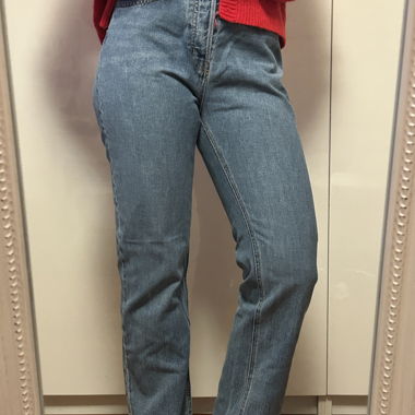 H&M Mom-Jeans blu, taglia EUR 38