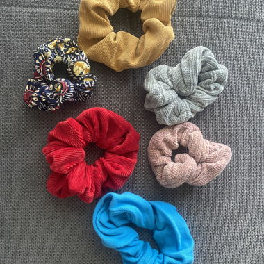 6 Scrunchies Set