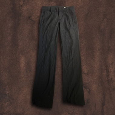 Pantalon Bershka à fines rayures, taille EUR 34