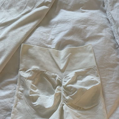 Bershka shorts white