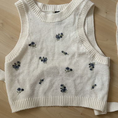 H&M Divided Pull en maille sans manches