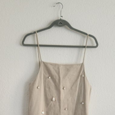 Kleid Zara mit perlen