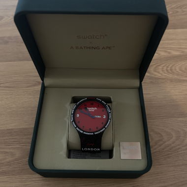 Swatch x Bape London