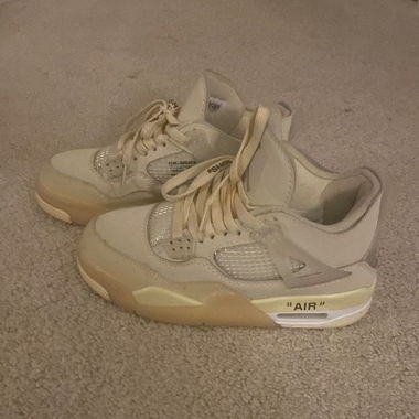 Jordan 4 OFF WHITE