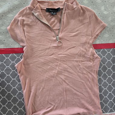 Rosafarbenes Atmosphere Zip-Top