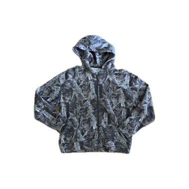 Hoodie zippé camo boxy fit Hollister M