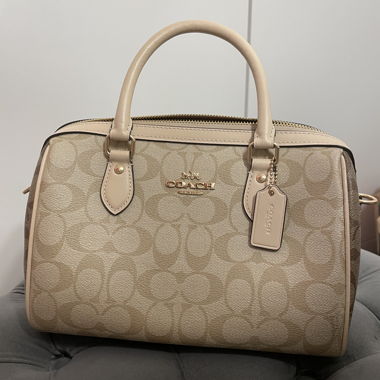 Coach Handtasche Beige