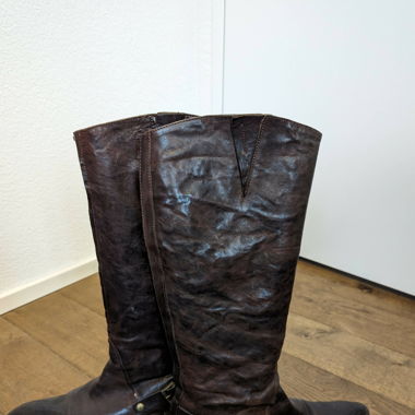 Lederstiefel