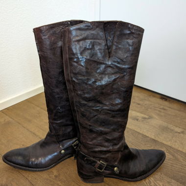 Lederstiefel