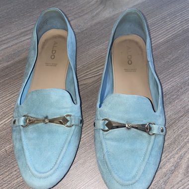Mocassins ALDO bleu clair, taille 36