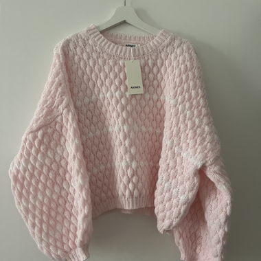 Pink sweater