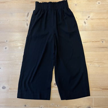 Black Wide-Leg Pants