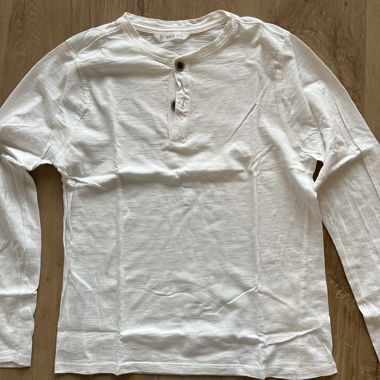 T-shirt a maniche lunghe bianco