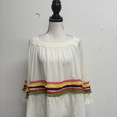 Boho Tunika weiss Gr. 44 Anna Rachele