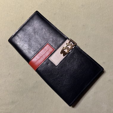 Vintage leather wallet