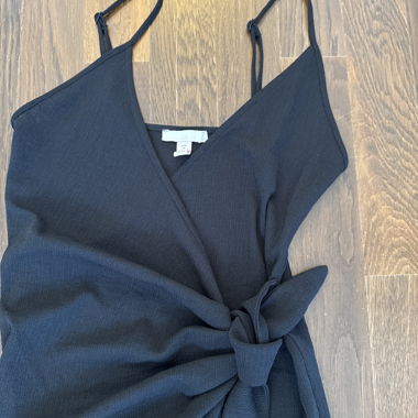 Black Wrap Dress
