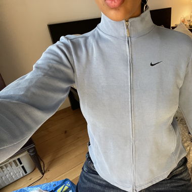 baby blue Nike jacket 