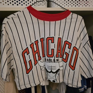 Crop Shirt NBA Chicago Bulls Taglia M