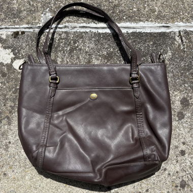 Borsa Coach marrone a spalla