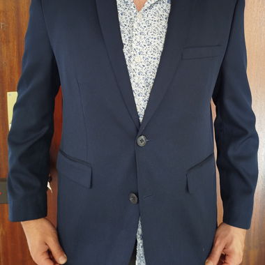 Veste de costume bleu marine homme