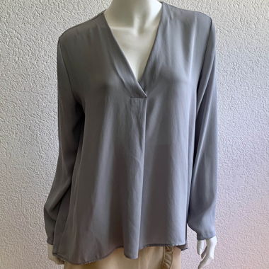 Relaxed Grey Blouse