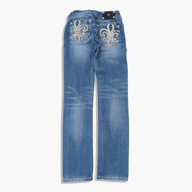 Vintage Straight Miss Me Jeans Damen XS