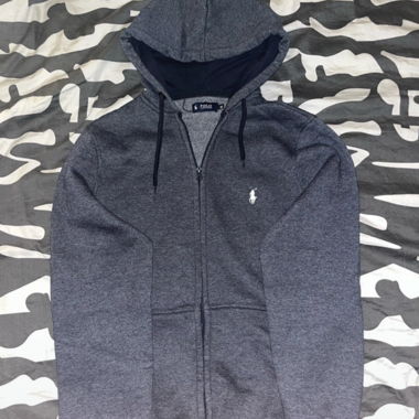 Sweat zippé bleu marine Polo Ralph Lauren 