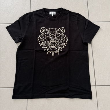T-shirt Kenzo noir/beige