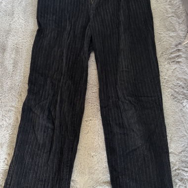Pantalon plissé noir