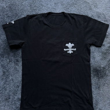 Chrome Hearts schwarzes T-Shirt mit Grafik M