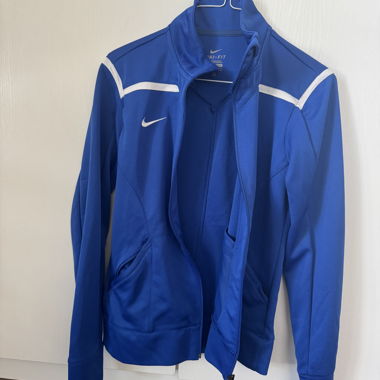 Nike blaues Trainingsjacke
