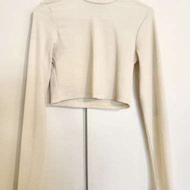 Cropped Turtleneck Sweater