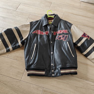Veste en cuir Avirex Varsity originale