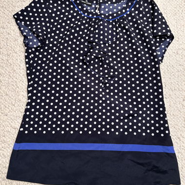 Blusa maniche corte Gerry Weber con pois 