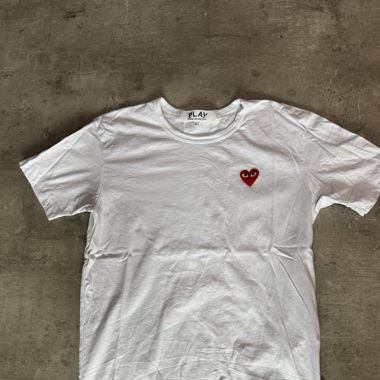 CDG Play T Shirt (kleiner fleck)