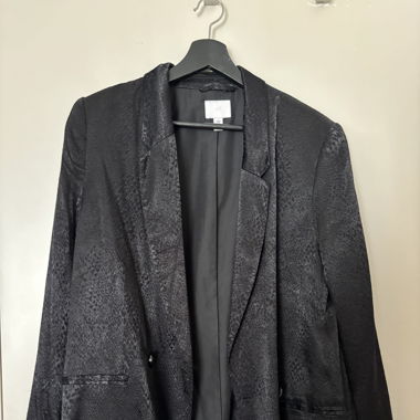 H&M Blazer, Size M, Black