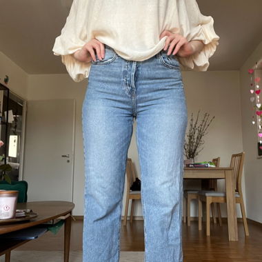 Jeans taille haute H&M
