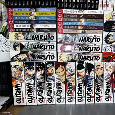 Naruto Manga Komiker alle Bänder 1-24