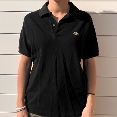 Polo Lacoste noir